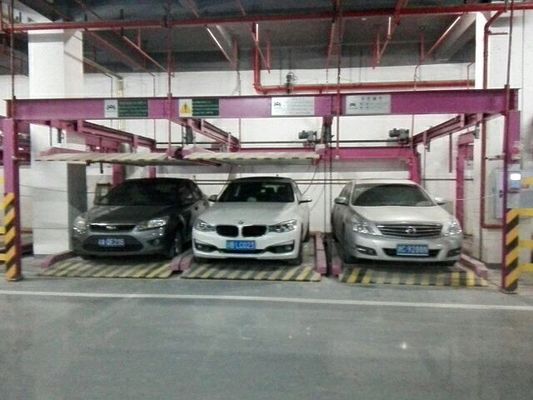 Αυτοματοποιημένο υδραυλικό ανελκυστήρα στάθμευσης τεσσάρων στύλων
