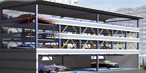 2000kg Σύστημα στάθμευσης παζλ 2 στρώμα -3 στρώμα παζλ ανελκυστήρας στάθμευσης