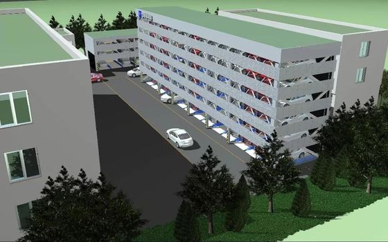 2000kg Αυτοματοποιημένο σύστημα στάθμευσης Μηχανοκίνητο γκαράζ χωρίς εμπόδια