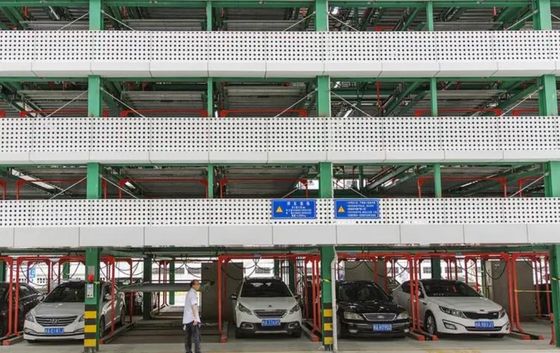 Οριζόντιο μηχανικό πύργο στάθμευσης 2300kgs Σύστημα πύργου στάθμευσης