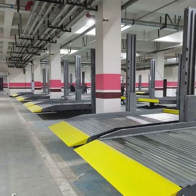 Ηλεκτρική ξεκλείδωση Δύο στήλες υδραυλικό ανελκυστήρα με 17 επίπεδα κλειδαριά ασφαλείας
