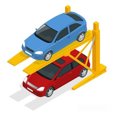 208-230V Ηλεκτρικός ανελκυστήρας στάθμευσης τεσσάρων σταθμών